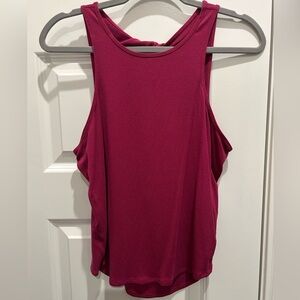 Lululemon modal silk twist back yoga tank top